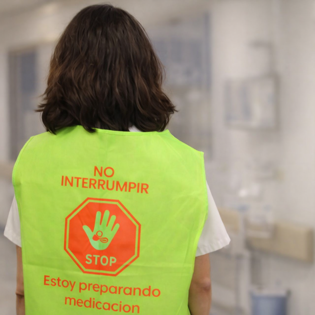 chaleco identificativo hospitales