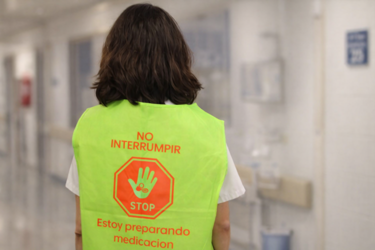 chaleco identificativo hospitales