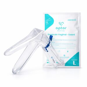 Espéculo vaginal grande estéril talla L para ginecología - APTOR MEDICAL - Juvazquez