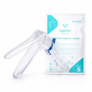 Espéculo virginal estéril de plástico transparente para ginecología - Juvazquez